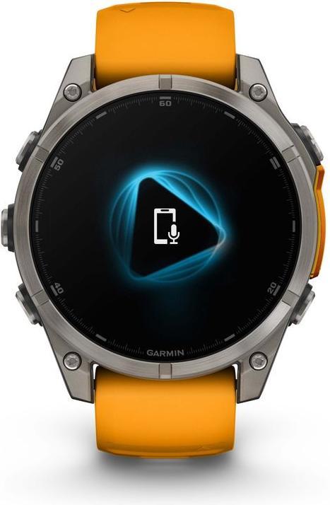Actual product image Garmin Fenix 8 AMOLED Sapphire Titan (47 mm)