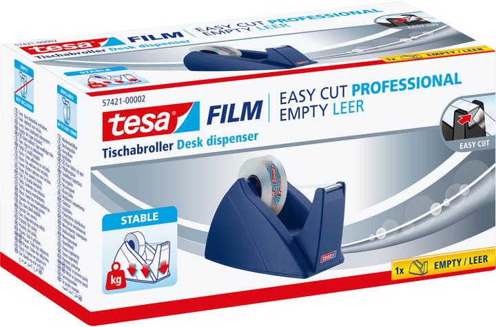Produktbild tesa tesafilm EASY CUT Tischabroller - Klebeband-Spender für Rollen bis 33 m x 19 mm