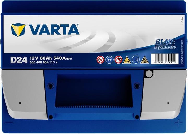 Image du produit Varta Bleu Dynamique D24 (12 V, 60 Ah, 540 A)