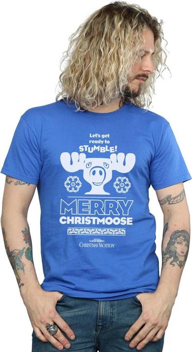 Immagine prodotto National Lampoon´s Vacation National Lampoon's Christmas Vacation Merry Christmoose Maglietta Uomo (S)