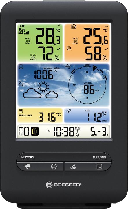 Immagine prodotto Bresser Wetter Center 5-in-1 WLAN Profi-Sensor V