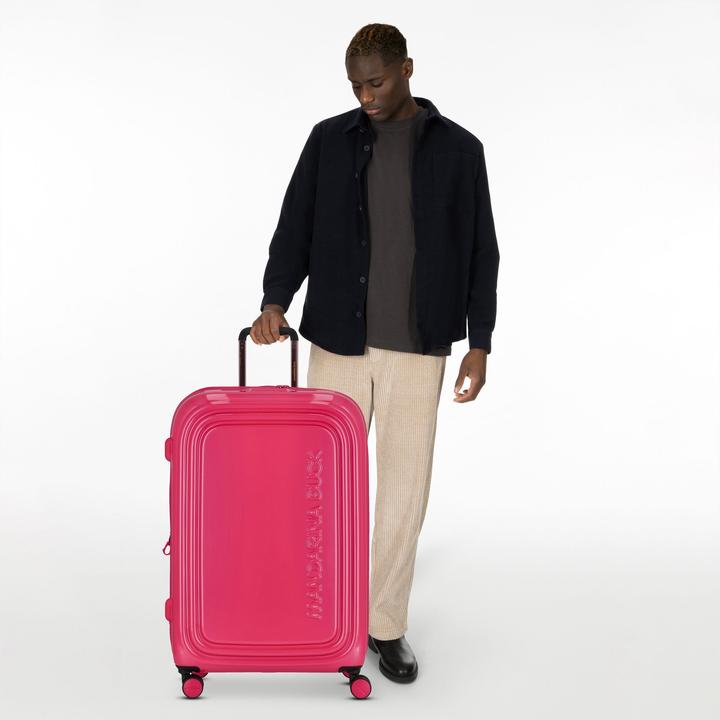 Produktbild Mandarina Duck Logoduck + Metal 4 Rollen Trolley 75 cm mit Dehnfalte (83 l, XL (ab 115l))