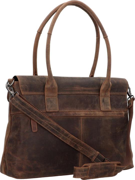 Image du produit Plevier Lamarr schoudertas 15.6 inch bruin.