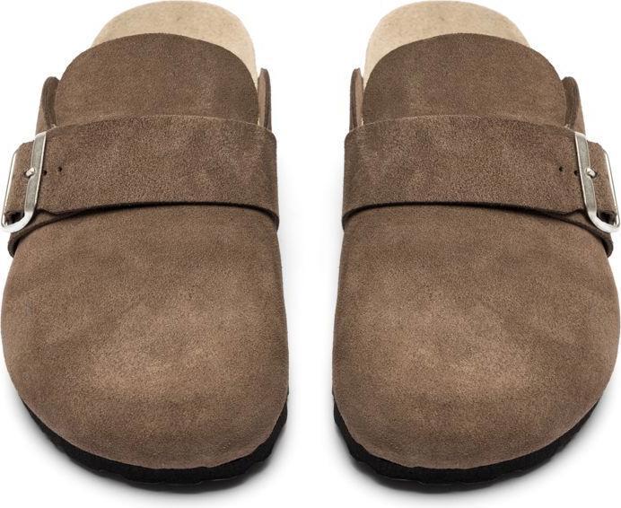 Immagine prodotto Bianco BIAOLIVIA Mule Muli in pelle scamosciata (40)