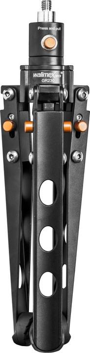 Image du produit Walimex pro pro Ground Rocker GR230 Trépied de sol et barre de support (Métal, Matières plastiques)