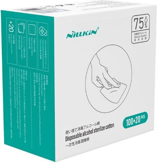 Image du produit Nillkin Lingettes de stérilisation jetables 120 pièces