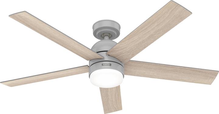Produktbild Hunter Fans Deckenventilator Giannis Grau mit LED & Fernbedienung (40 dB)