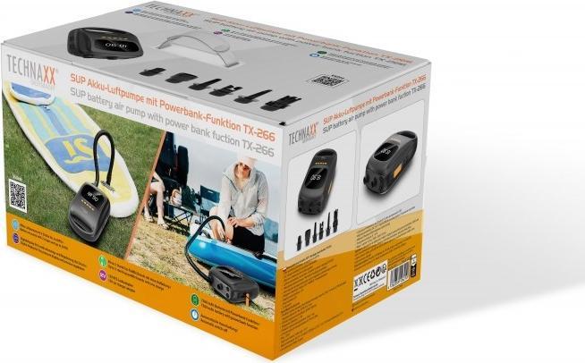 Actual product image Technaxx Suo Akku Luftpumpe