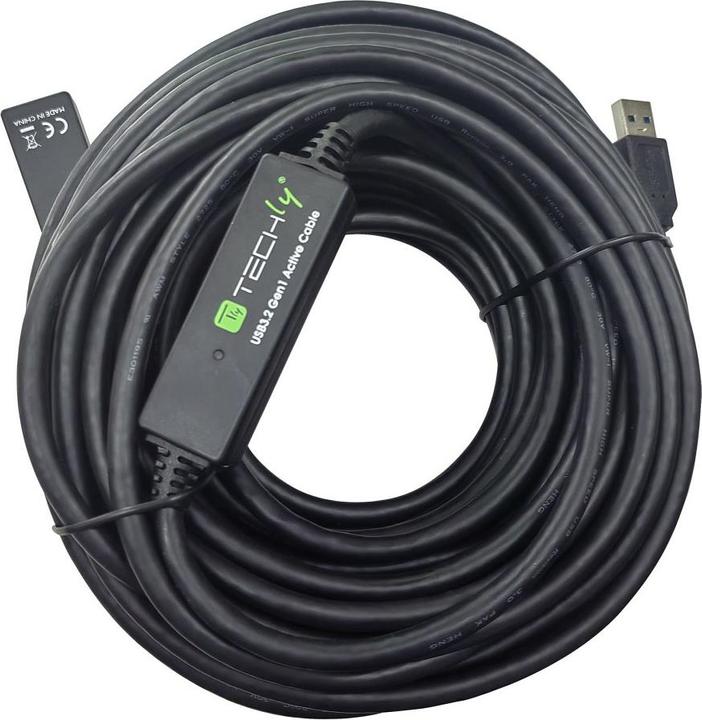 Image du produit Techly Câble répéteur USB 3.0 20m (20 m, USB 3.2 Gen 1)