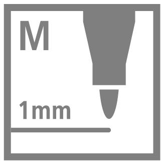 Produktbild STABILO Pen 68 Premium-Filzstift (Hellblau, 1 x)