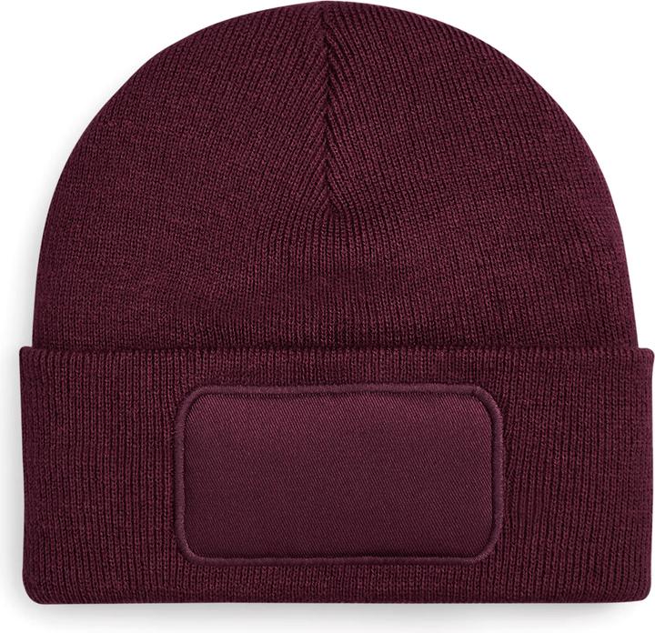 Beechfield Mütze mit Patch