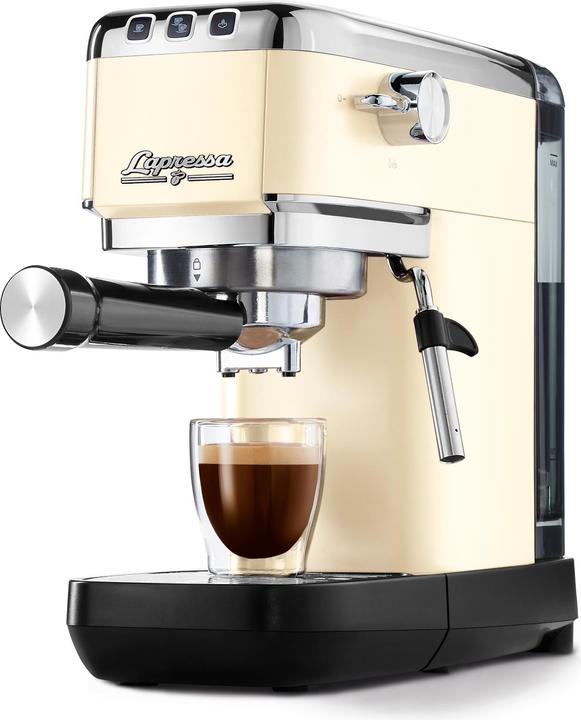 Tchibo Siebträger Espressomaschine „Lapressa“, cremeweiss