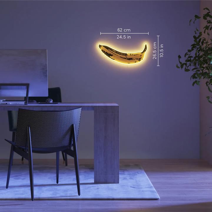 Actual product image YellowPop Andy Warhol Banana