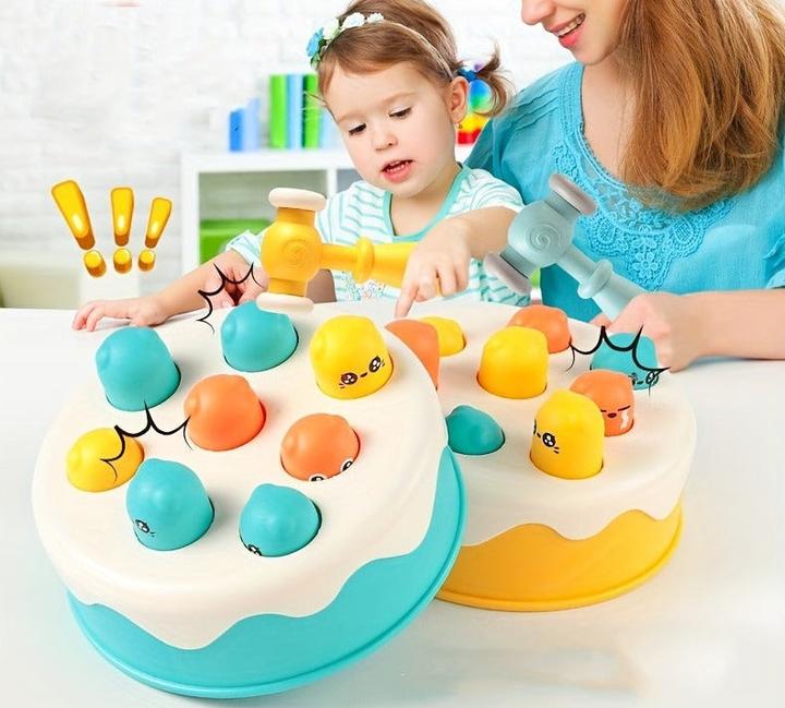 Image du produit Activity Board Cake Whack-a-Mole Game, Jouets de motricité, Jouets pour enfants, Puériculture et