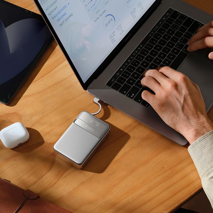 Image du produit EcoFlow RAPID Magnetic Powerbank argent 10.000mAh (10000 mAh, 65 W)