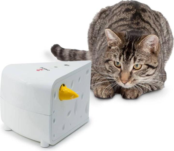 Image du produit PetSafe Jouet automatique pour chats Cheese (Jouets avec herbe à chat)