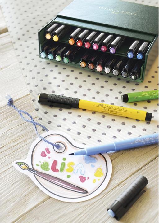 Produktbild Faber-Castell PITT Artist Pen Brush (Mehrfarbig, 24 x)