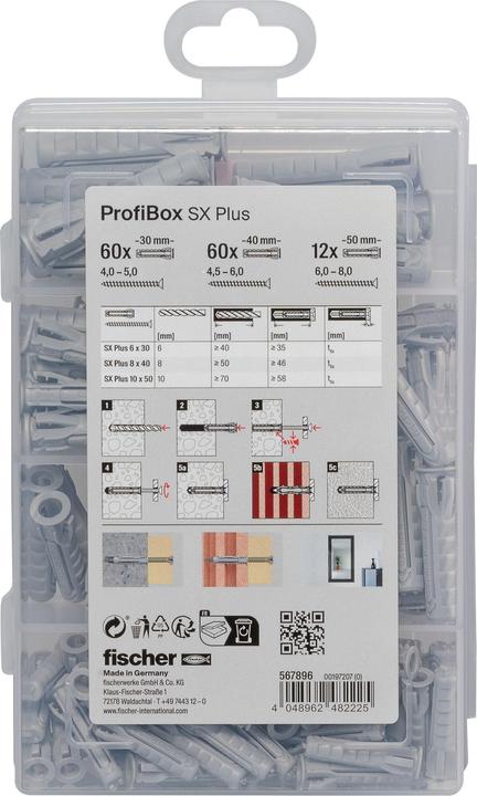 Actual product image Fischer Meister-Box SX Plus (132) NV (132 pcs.)
