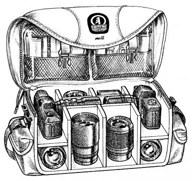 Actual product image Tamrac Pro 12, shoulder bag (Camera shoulder bag)