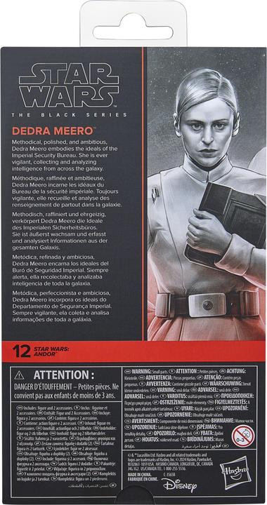 Immagine prodotto Hasbro Star Wars: Andor Black Series action figure Dedra Meero 15 cm