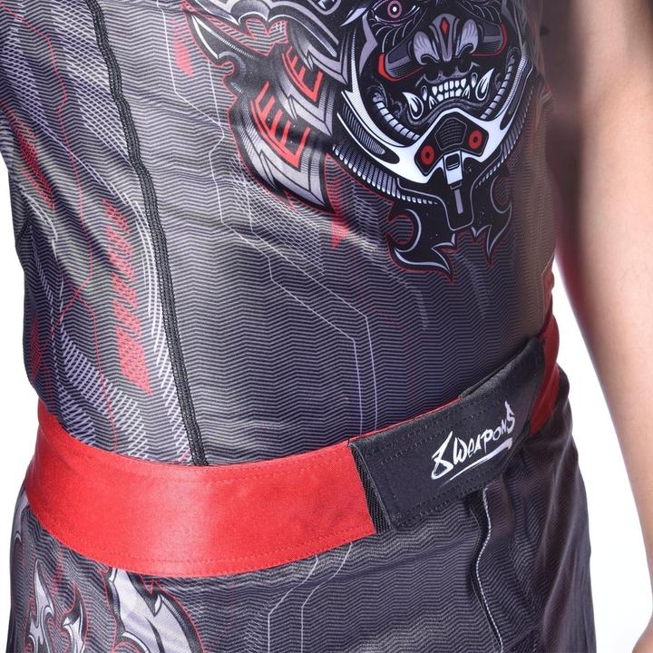 Actual product image 8Weapons 8 WEAPONS Rashguard, S/S, Hit 2.0, navy-black, M (M)