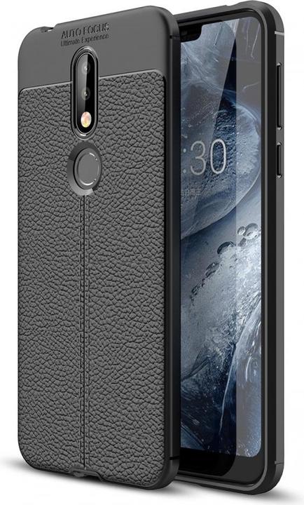 Produktbild Screenguard Nokia 7.1 Hülle Leather Design TPU Cover (Nokia 7.1)