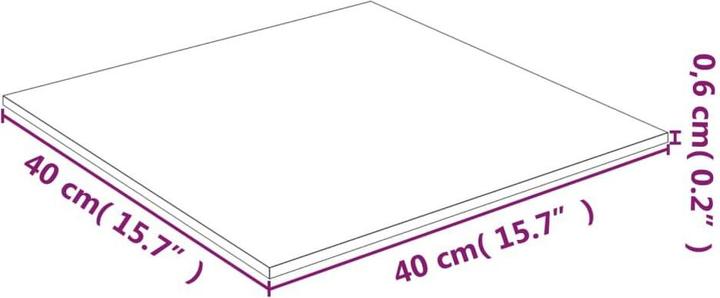 Produktbild VidaXL Desmond (40 x 40 cm)