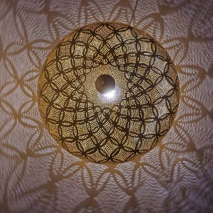 Produktbild Sweet Mint Orientalische Lampe Potiki Flower (E27)