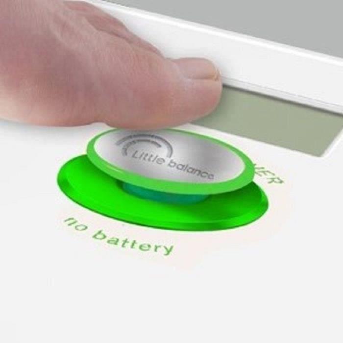 Immagine prodotto Little Balance 8154 Bilancia personale rettangolo, bilancia personale elettronica (180 kg)