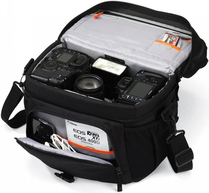 Produktbild Lowepro Nova 190 AW, Schultertasche, Schwarz (Kamera Schultertasche, Kamera Bereitschaftstasche)