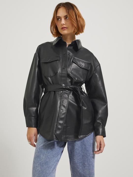 Produktbild JJXX JXLuna Faux Leather Overshirt (S)