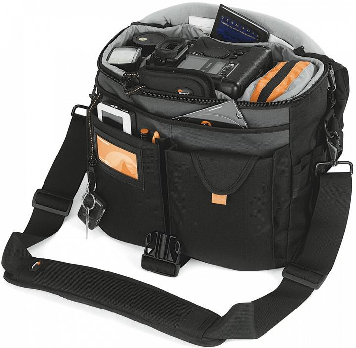 Immagine prodotto Lowepro Stealth Reporter D400 AW, nero (Borsa a tracolla per fotocamera)