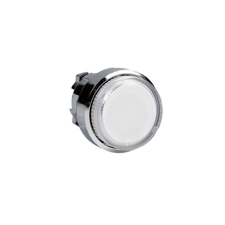Image du produit Schneider Electric Elément frontal Bouton-poussoir lumineux, Ř 22, ZB4BW17