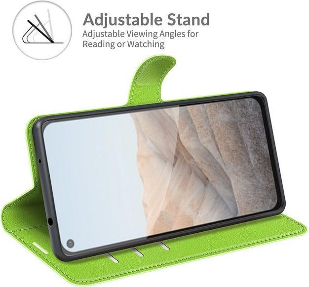 Produktbild MU Classic Litchi Leder Bookcover Series (Google Pixel 5a)