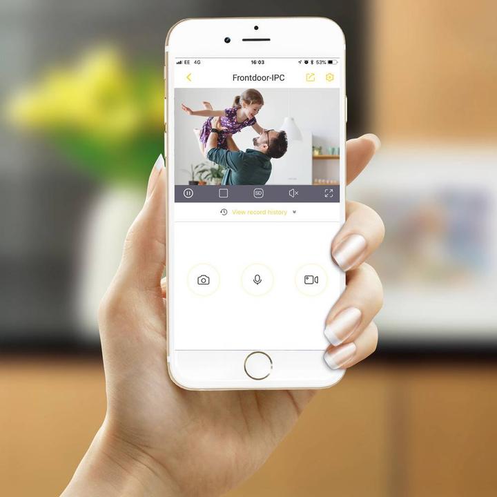 Actual product image Yale Network Camera SV-DFFX-B-EU Indoor Wi-Fi Camera (1920 x 1080 Pixels)