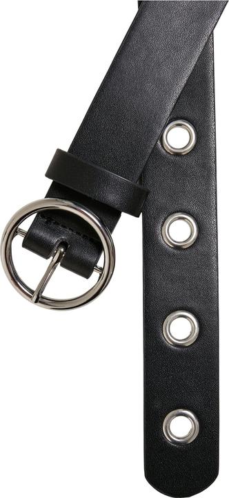 Immagine prodotto Urban Classics Cintura a occhiello in pelle sintetica 2-Pack (S, M)