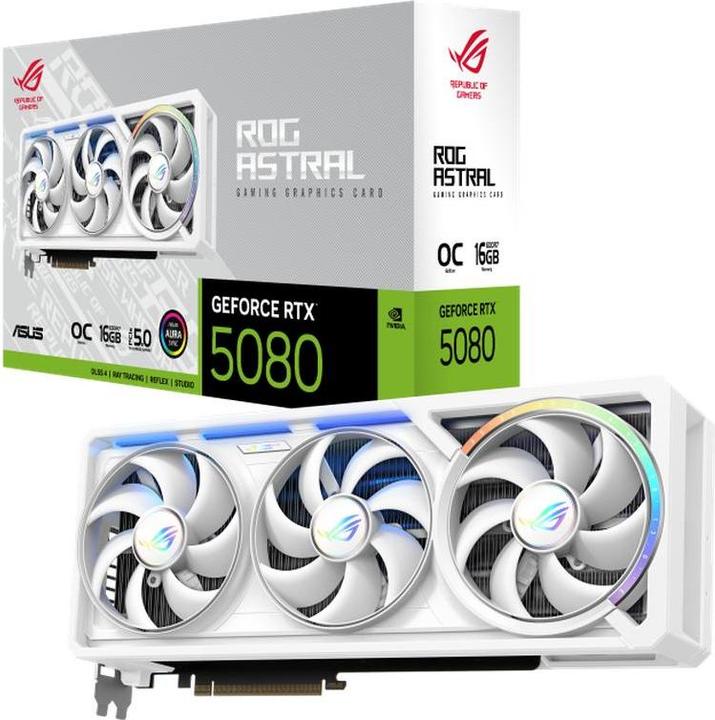 Immagine prodotto ASUS ROG Grafikkarte ROG Astral GeForce RTX 5080 16GB (16 GB)