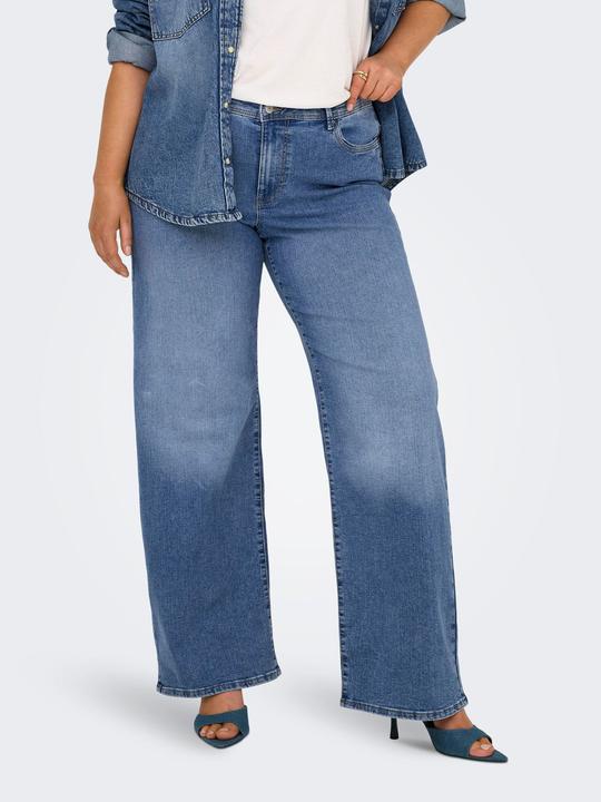 Actual product image Only CARSALLY Mittlere Taille Weiter Beinschnitt Jeans Jeans mit weitem Bein (W44/L34)