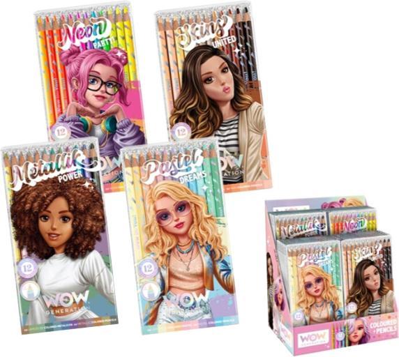 Produktbild Kids Licensing Wow Generation Farbstifte ass (Mehrfarbig, 12 x)