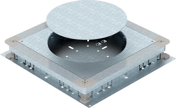 Actual product image OBO Bettermann OBO UGD 350-3 R9 Underfloor junction box for GESR9 (Various)