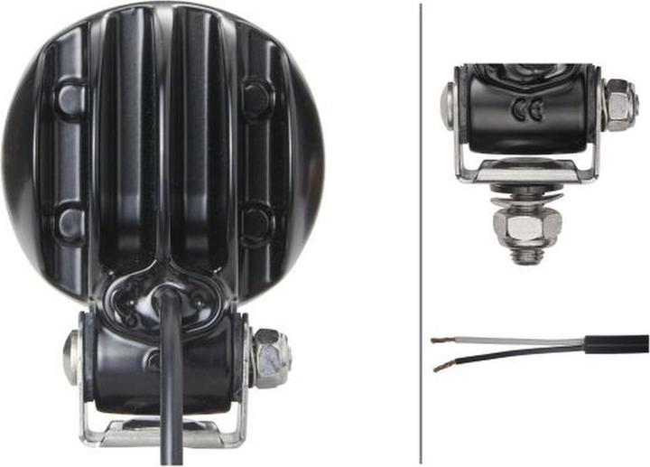 Image du produit Hella Projecteur de travail à LED Modul 70 en saillie Éclairage par spot 800lm 12/24V