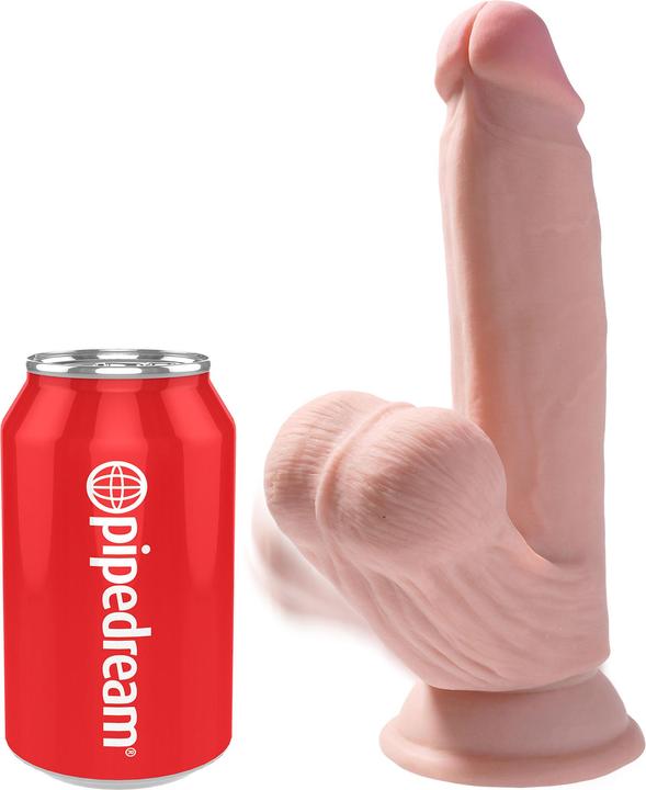 Image du produit Pipedream Godemiché naturel avec testicules oscillants
