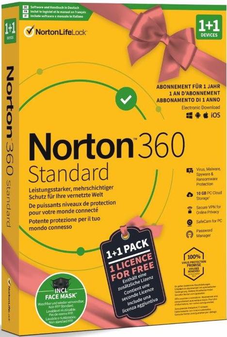 Immagine prodotto Norton 360 Standard (2 Utente, 12 mesi)