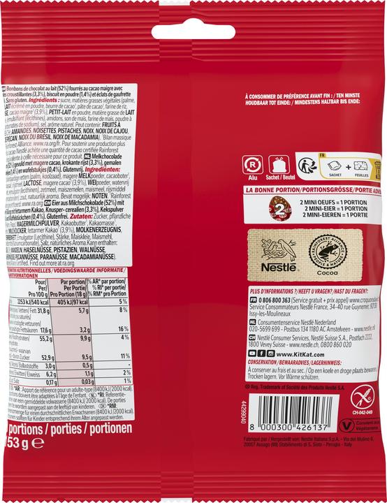 Immagine prodotto Nestlé Mini Oeufs de Pâques (153 g)