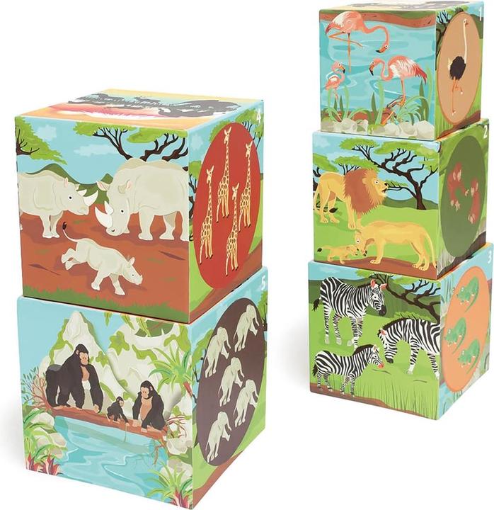 Scratch Jumbo Pyramide Savanne