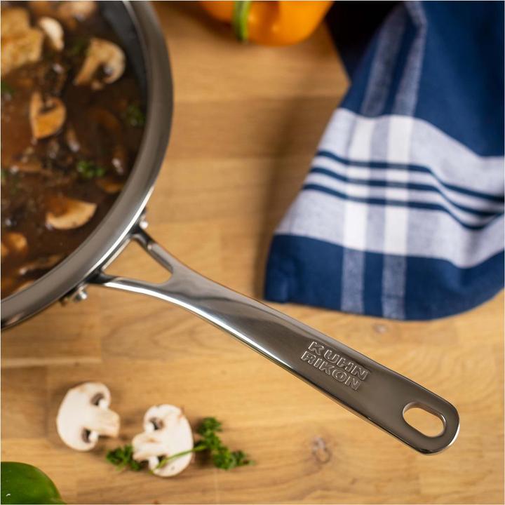 Produktbild Kuhn Rikon Easy Pro Sauté-Pfanne (28 cm, Bratpfanne, Aluminium, Edelstahl)