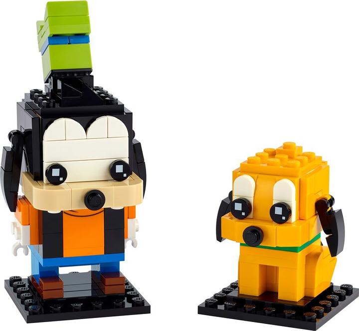 Actual product image LEGO Disney - Goofy & Pluto (40378, LEGO Brickheadz, LEGO Rare Sets)