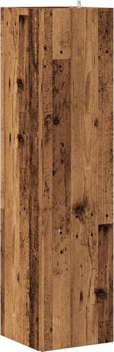 Image du produit VidaXL Eckregal Altholz-Optik 33x33x132 cm Holzwerkstoff (33 x 33 x 132 cm)