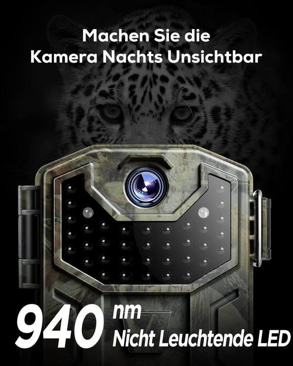Produktbild iZeeker Wildkamera mit Bewegungsmelder und Nachtsicht