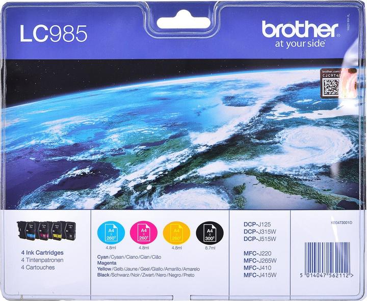 Immagine prodotto Brother Pacchetto valore LC-985VALBP (M, C, FC, Y)